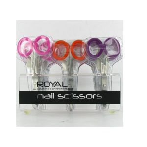 Royal Nożyczki do paznokci - fioletowe